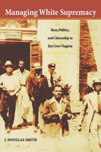Cover for Managing white supremacy