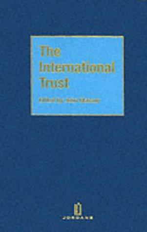 Cover for The international trust