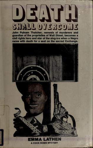 Cover for Death shall overcome.