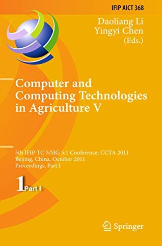 Cover for Computer and Computing Technologies in Agriculture