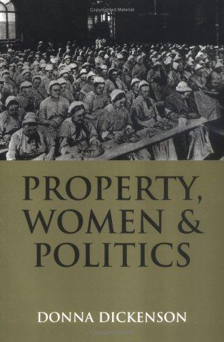 Cover for Property, women, and politics