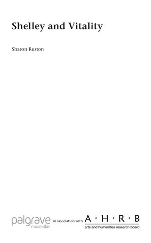 Cover for SHELLEY AND VITALITY.