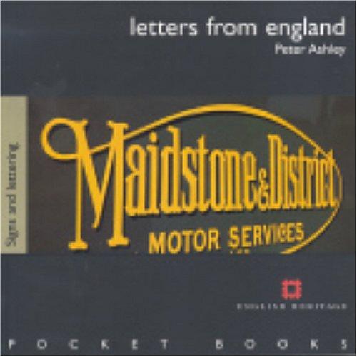 Cover for Letters from England