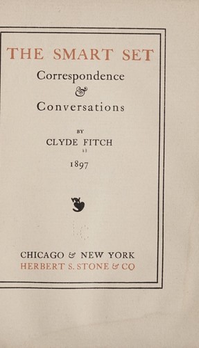 Cover for The smart set