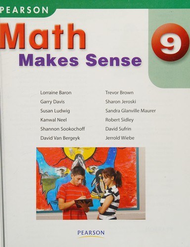 Cover for Math Makes Sense 9