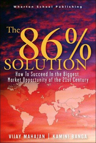 Cover for The 86 Percent Solution