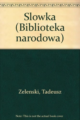 Cover for Słówka