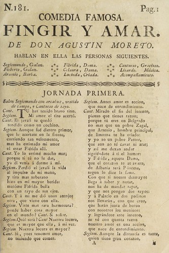 Cover for Fingir y amar