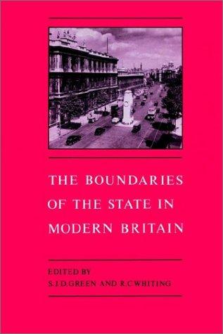 Cover for The Boundaries of the State in Modern Britain