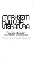 Cover for Marksizm, kultura, literatura