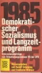 Cover for Demokratische Sozialismus und Langzeitprogramm
