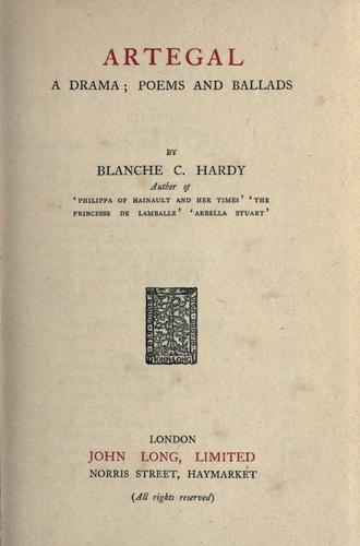 Cover for Artegal, a drama