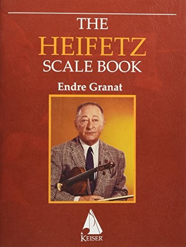 Cover for Heifetz Scale Book for Violin