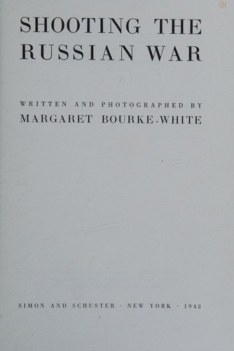 Cover for Shooting the Russian war