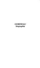 Cover for Gobineau: Biographie 