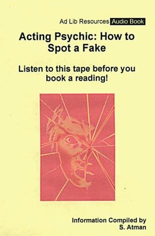 Cover for Acting Psychic