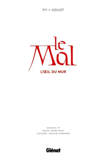 Cover for L'oeil du mur
