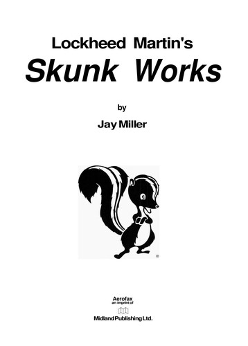 Cover for Lockheed Martin's Skunk Works