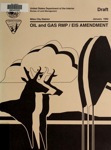 Cover for Draft oil and gas management