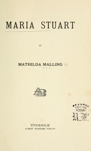 Cover for Maria Stuart.