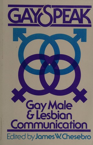 Cover for Gayspeak