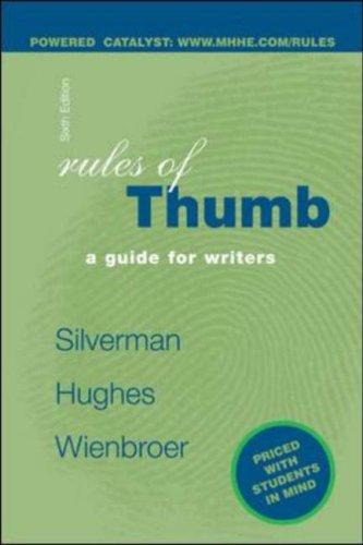 Cover for Rules of Thumb text with Catalyst access card