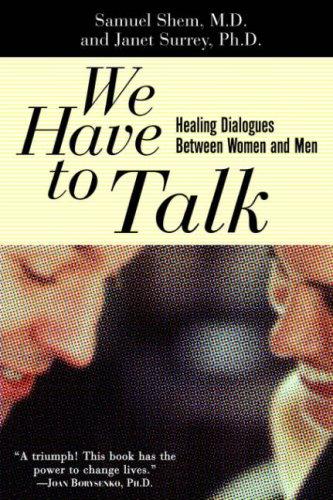 Cover for We Have to Talk