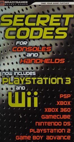 Cover for Secret codes for consoles and handhelds