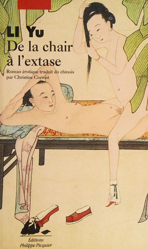 Cover for De la chair à l'extase