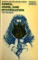 Cover for Power, crime, and mystification