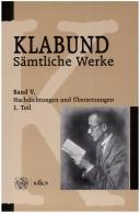 Cover for Sämtliche Werke