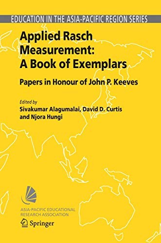 Cover for Applied Rasch Measurement : A Book of Exemplars