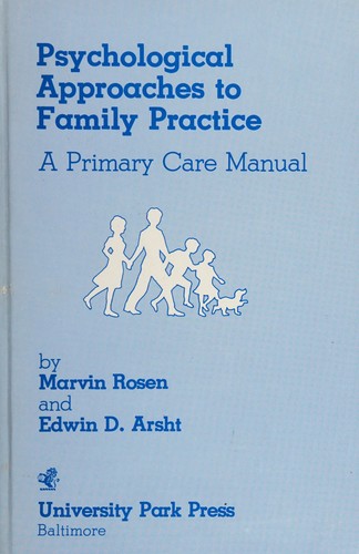 Cover for Psychological approaches to family practice