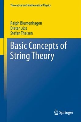 Cover for Basic Concepts Of String Theory