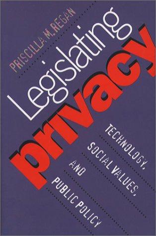 Cover for Legislating privacy