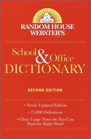Cover for Random House Webster's School & Office Dictionary