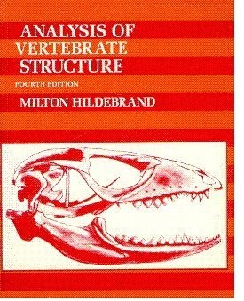 Cover for Analysis of vertebrate structure