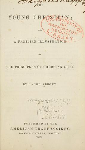Cover for The young Christian