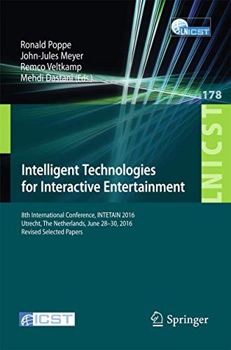 Cover for Intelligent Technologies for Interactive Entertainment