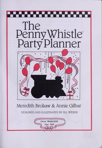 Cover for The Penny Whistle party planner