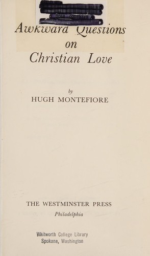 Cover for Awkward questions on Christian love.