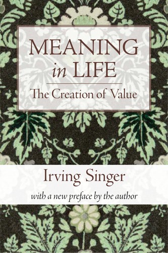 Cover for The creation of value
