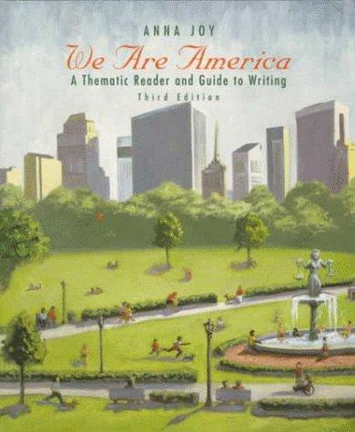 Cover for We Are America