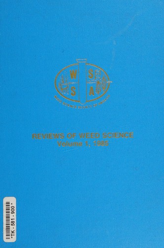 Cover for Reviews of Weed Science