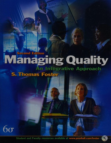 Cover for Managing quality