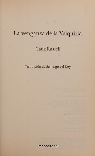 Cover for La Venganza de la Valquiria