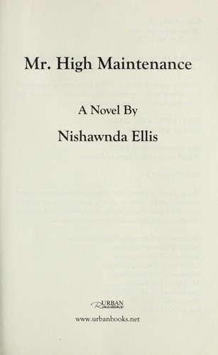 Cover for Mr. High Maintenance