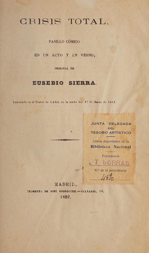 Cover for Crisis total