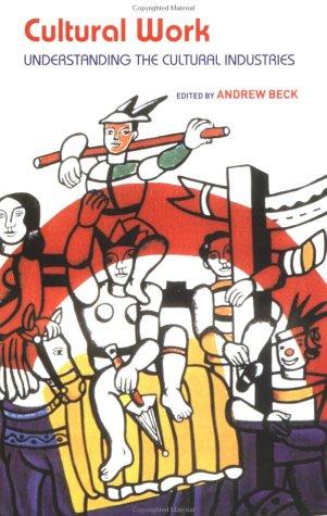 Cover for Cultural Work