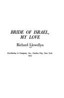 Cover for Bride of Israel, my love.